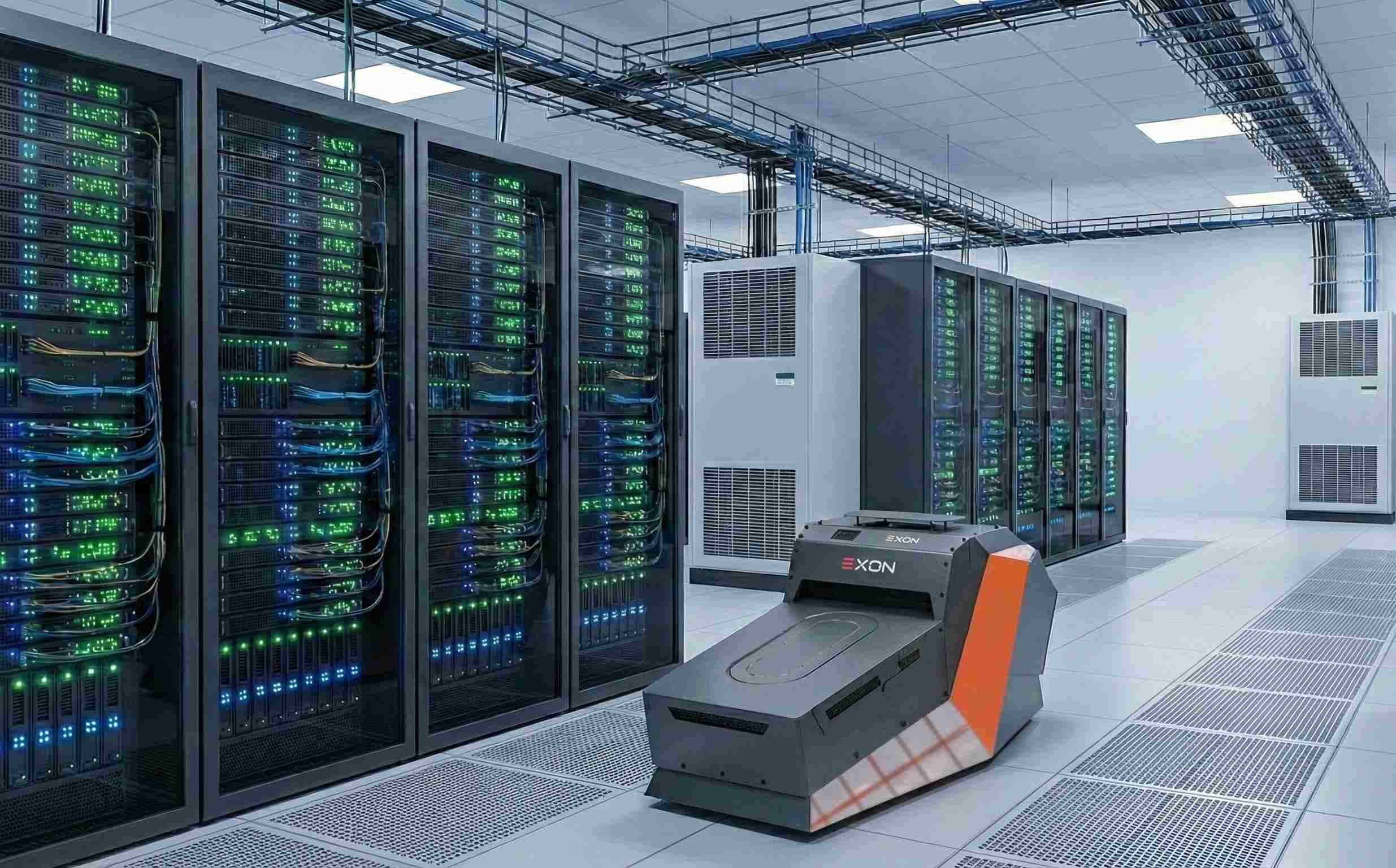 دستگاه کاور کفش اتوماتیک در دیتاسنتر