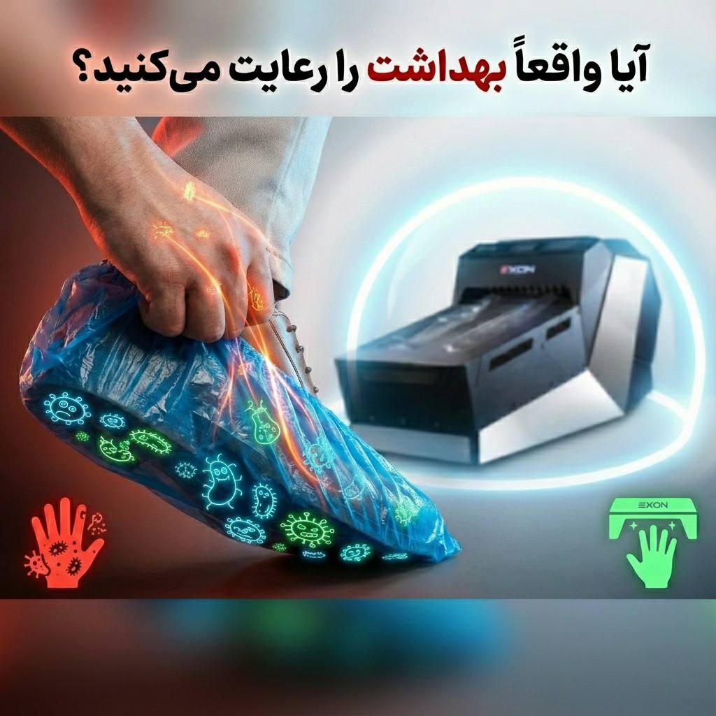 دستگاه کاور زن کفش حرارتی اتوماتیک کارنو