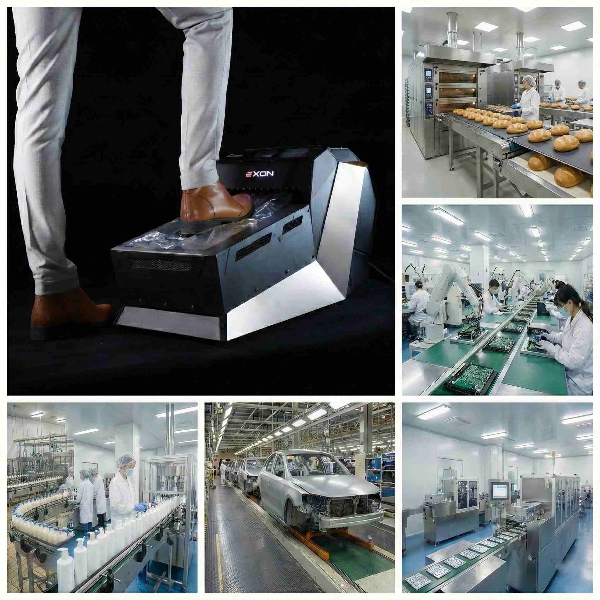 دستگاه کاور کفش حرارتی در صنایع مختلف